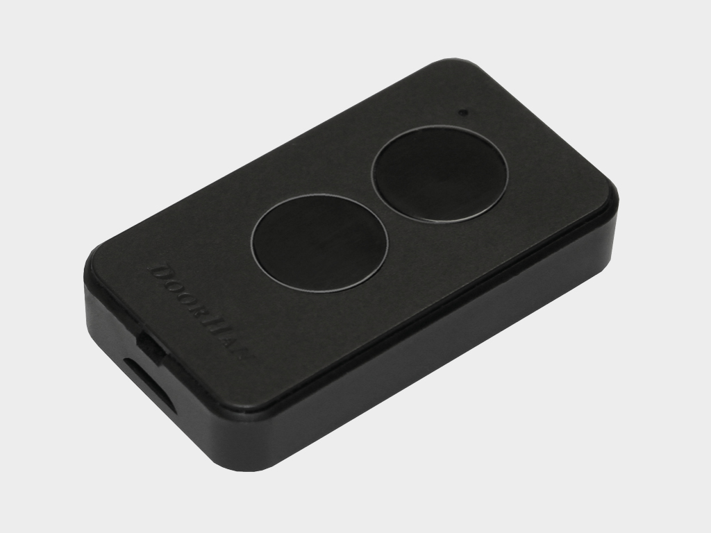 TRANSMITTER 2-PRO-BLACK пulti, ikki avtomatik qurilmani masofadan boshqarish uchun mo'ljallangan.